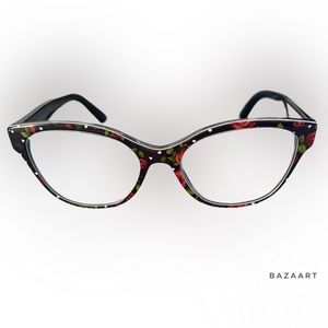 Dolce & Gabbana Authentic Eyeglasses Beautiful Rose Design-Prescription